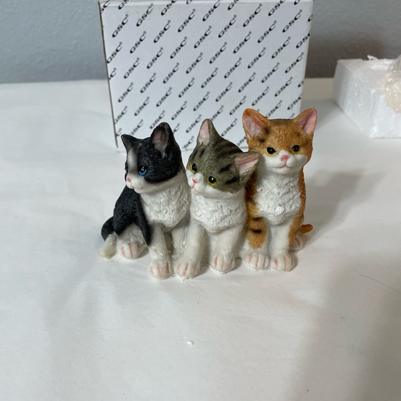 Cat collection feline trio figurine - Picture 8 of 12